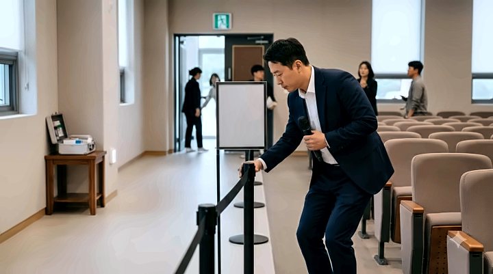 제주 한림공업고등학교 제막 커팅식 — AI 이미지