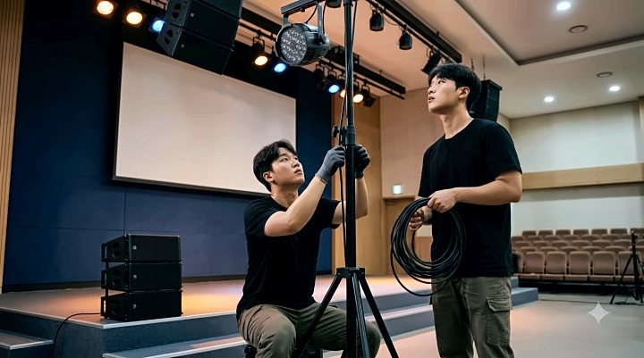 제주영상문화산업진흥원 제주웹툰캠퍼스 개소식 운영 — AI 이미지