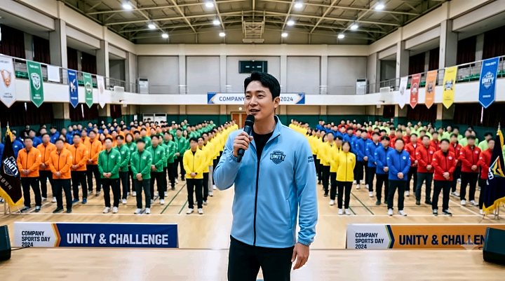 제주대학교 교수 체육대회 행사대행 — AI 이미지