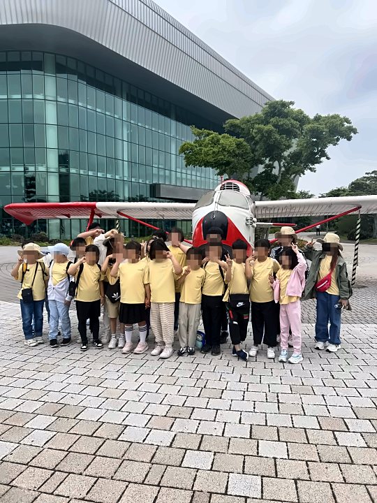 당포초등학교 수학여행 — 현장 사진